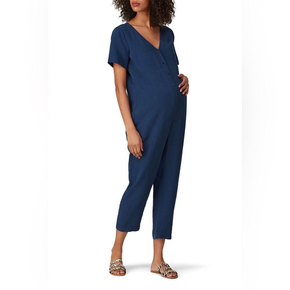Hatch Maternity Noelle Jumpsuit Size 3